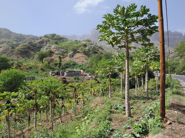 Kaapverdische Eilanden Santiago Binnenland