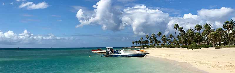 Waar ligt Aruba op de kaart