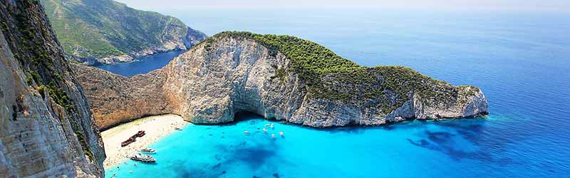 Waar ligt Zakynthos op de kaart