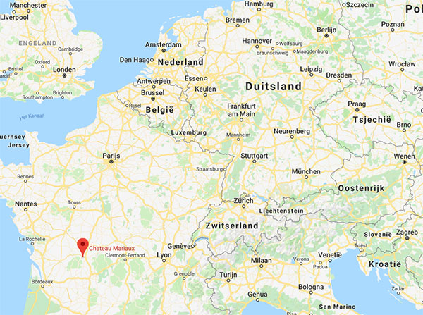 Locatie kasteel Martien Meiland ik vertrek